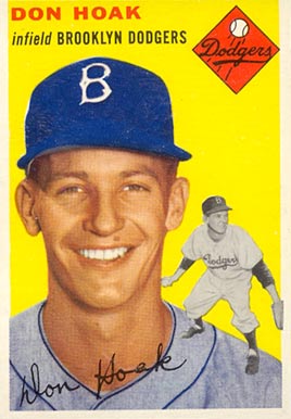 1954 Topps Don Hoak #211 Baseball Card