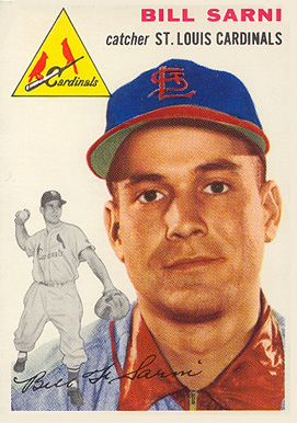 1954 Topps Bill Sarni #194 Baseball Card