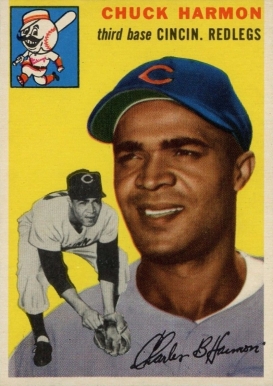 1954 Topps Chuck Harmon #182 Baseball Card