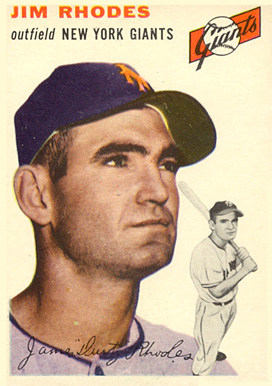 1954 Topps Dusty Rhodes #170 Baseball Card
