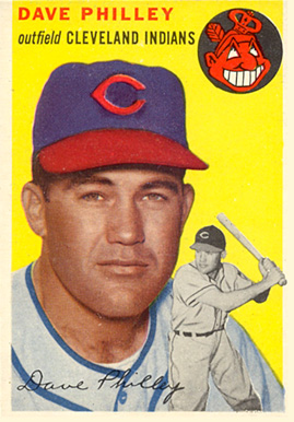 1954 Topps Dave Philley #159 Baseball Card