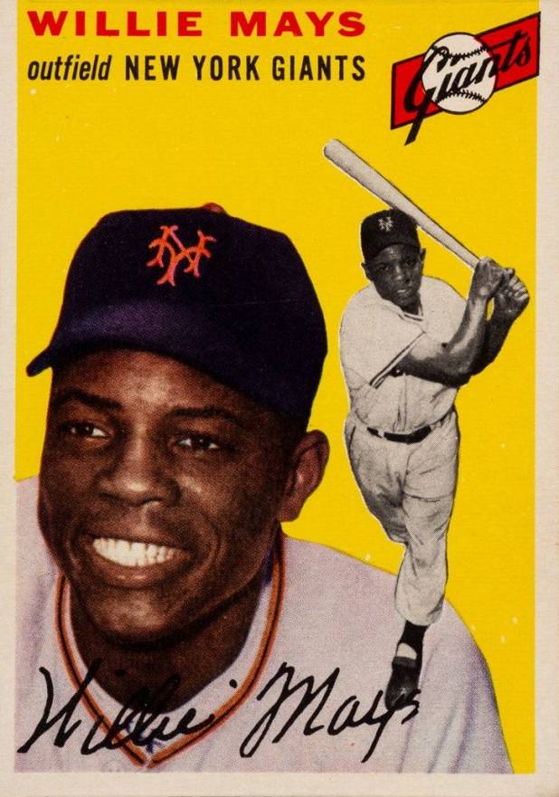1954 Topps Willie Mays #90 Baseball Card