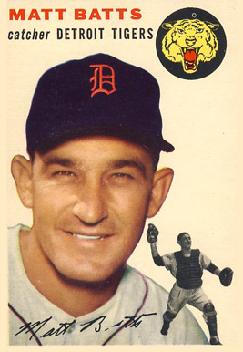 1954 Topps Matt Batts #88 Baseball Card