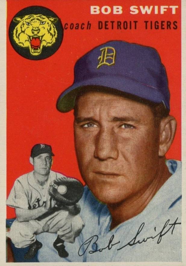 1954 Topps Bob Swift #65 Baseball Card
