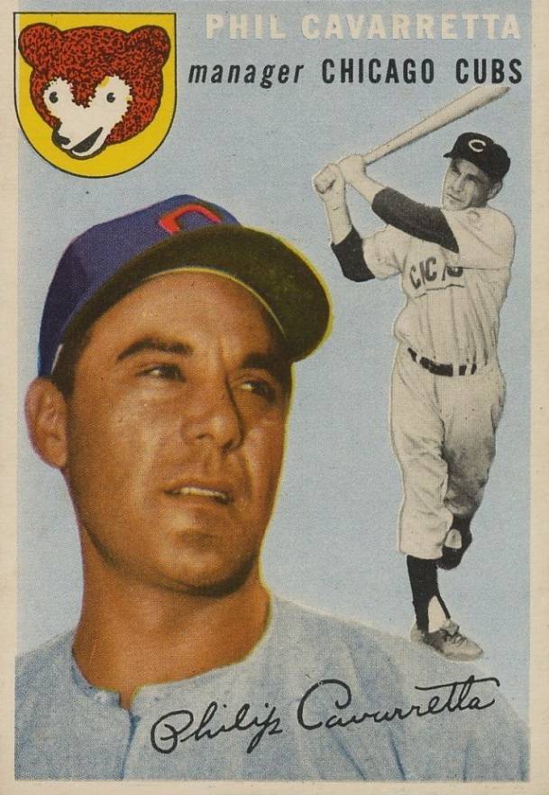 1954 Topps Phil Cavarretta #55 Baseball Card
