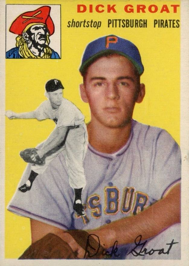 1954 Topps Dick Groat #43 Baseball Card