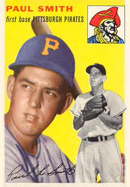 1954 Topps Paul Smith #11 Baseball Card