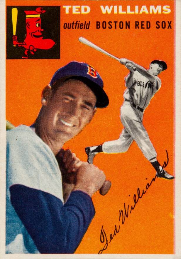 1954 Topps Ted Williams #1 Baseball Card