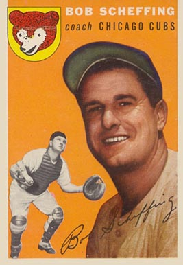 1954 Topps Bob Scheffing #76 Baseball Card