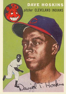 1954 Topps Dave Hoskins #81 Baseball Card