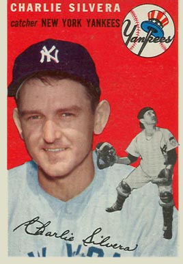 1954 Topps Charlie Silvera #96 Baseball Card