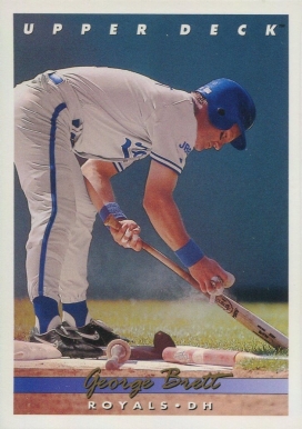 1993 Upper Deck George Brett #56 Baseball Card