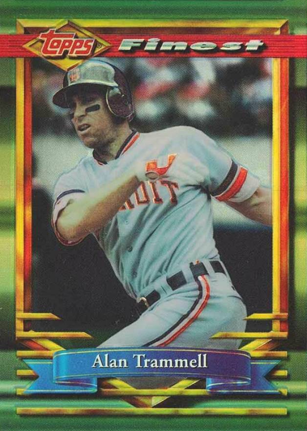 1994 Finest Alan Trammell #159 Baseball Card