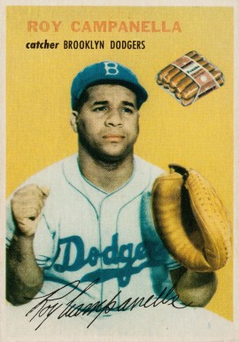 1954 Wilson Franks Roy Campanella # Baseball Card