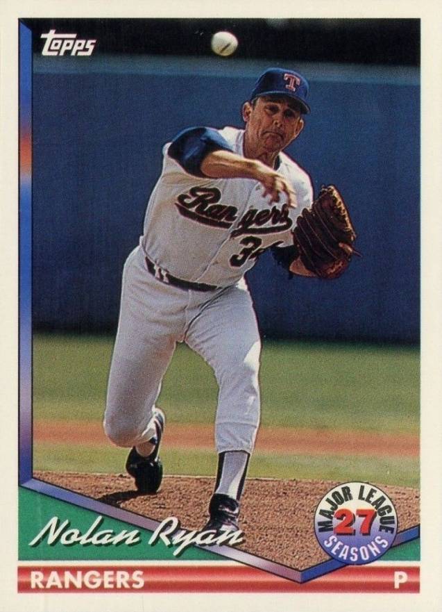 1994 Topps Nolan Ryan #34 Baseball Card