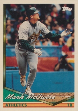 1994 Topps Mark McGwire #340 Baseball Card