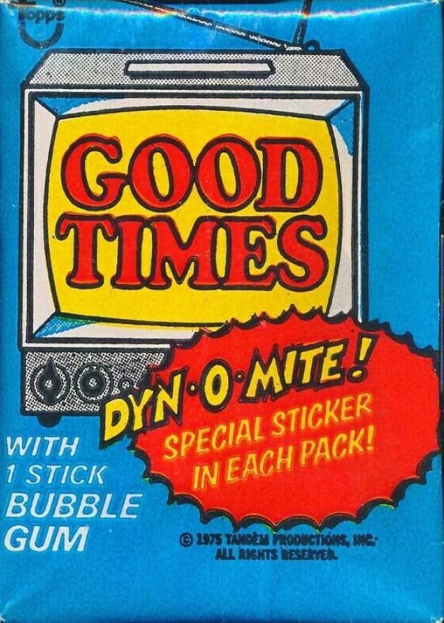 1975 Good Times  Wax Pack #WP Non-Sports Card