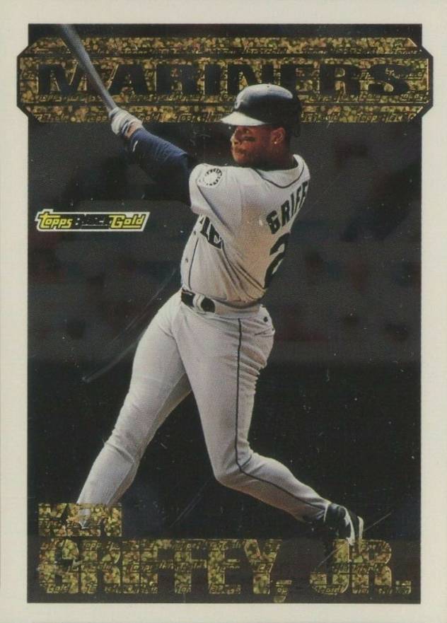 1994 Topps Black Gold Ken Griffey Jr. #8 Baseball Card