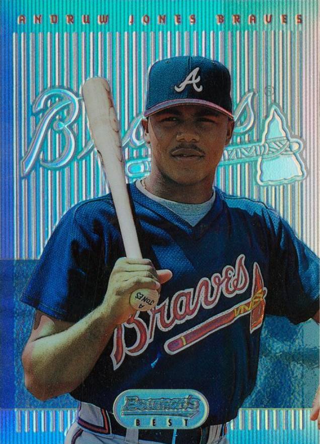 1995 Bowman's Best Andruw Jones #7 Baseball Card