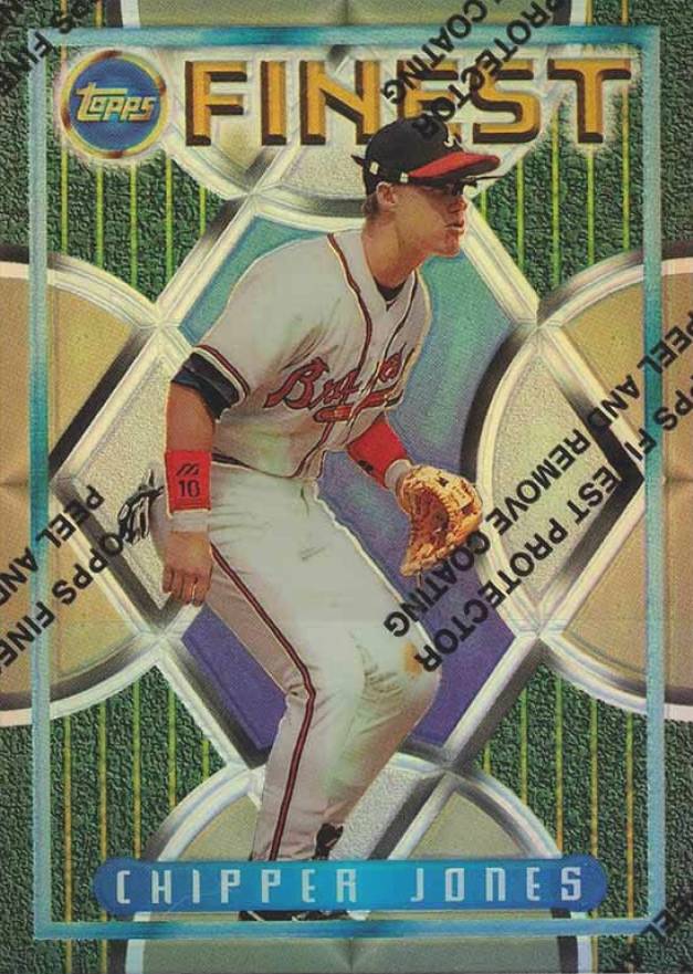 1995 Finest Chipper Jones #221 Baseball Card