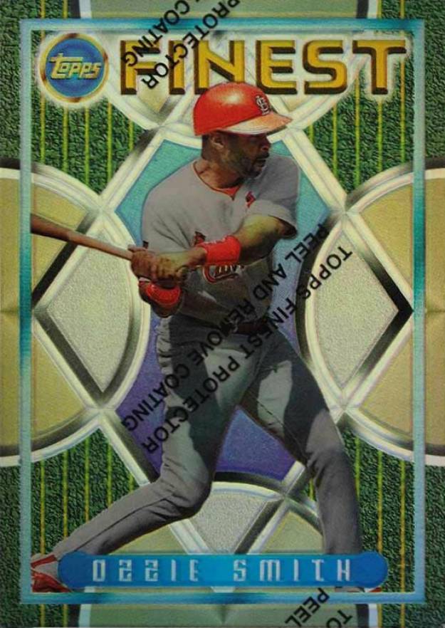 1995 Finest Ozzie Smith #217 Baseball Card