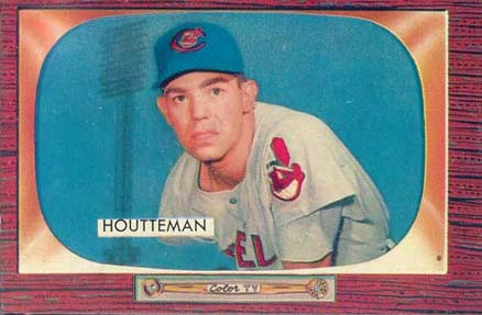 1955 Bowman Art Houtteman #144 Baseball Card