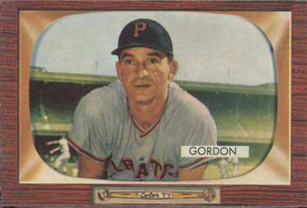 1955 Bowman Sid Gordon #163 Baseball Card