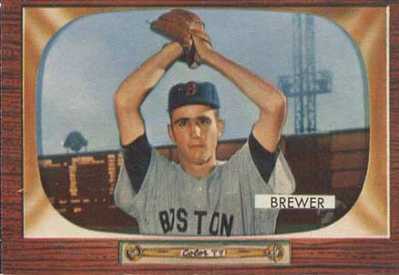 1955 Bowman Tom Brewer #178 Baseball Card
