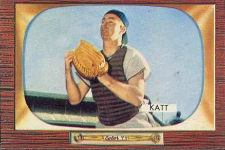 1955 Bowman Ray Katt #183 Baseball Card