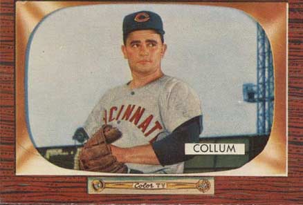 1955 Bowman Jack Collum #189 Baseball Card