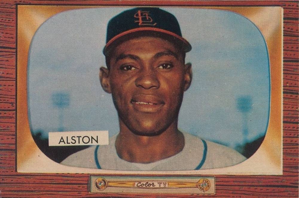 1955 Bowman Tom Alston #257 Baseball Card