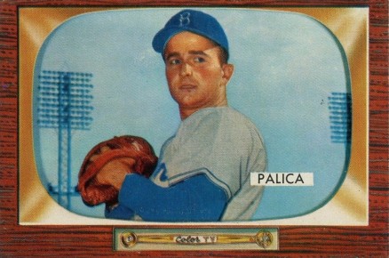 1955 Bowman Erv Palica #195n Baseball Card