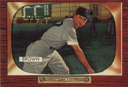 1955 Bowman Hector Brown #221 Baseball Card