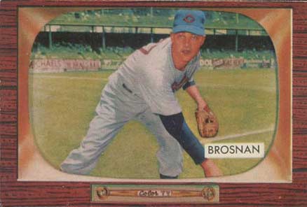 1955 Bowman Jim Brosnan #229 Baseball Card