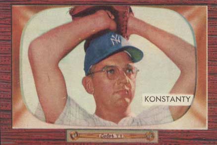 1955 Bowman Jim Konstanty #231 Baseball Card
