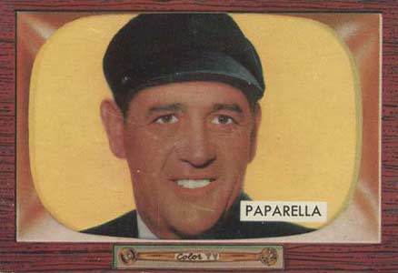 1955 Bowman J.A. Paparella #235 Baseball Card