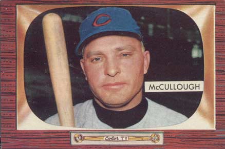 1955 Bowman Clyde McCullough #280 Baseball Card