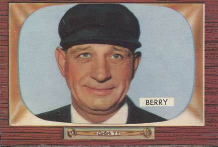 1955 Bowman Charles Berry #281 Baseball Card