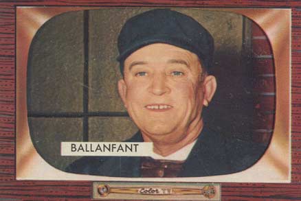 1955 Bowman Lee Ballanfant #295 Baseball Card