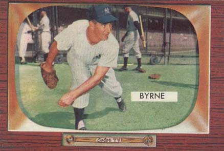 1955 Bowman Tommy Byrne #300 Baseball Card