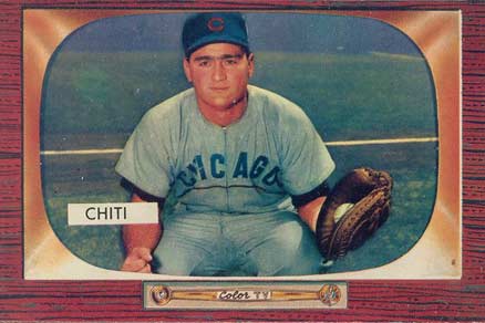 1955 Bowman Harry Chiti #304 Baseball Card