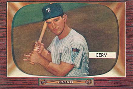 1955 Bowman Bob Cerv #306 Baseball Card