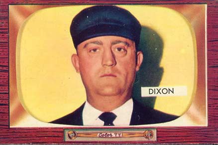 1955 Bowman Hal Dixon #309 Baseball Card