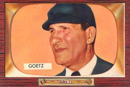 1955 Bowman Larry Goetz #311 Baseball Card