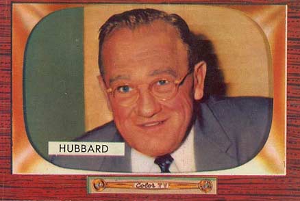 1955 Bowman Cal Hubbard #315 Baseball Card