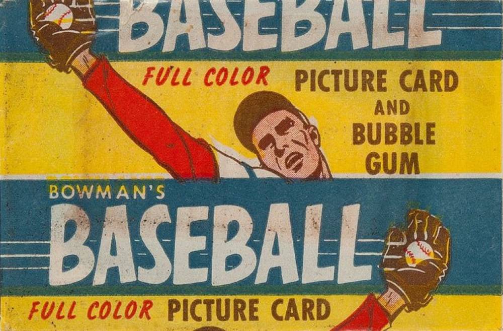1955 Bowman Wax Pack #WP1c Baseball Card