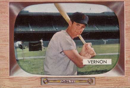 1955 Bowman Mickey Vernon #46 Baseball Card