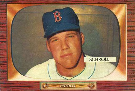 1955 Bowman Al Schroll #319 Baseball Card