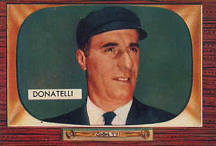 1955 Bowman Augie Donatelli #313 Baseball Card