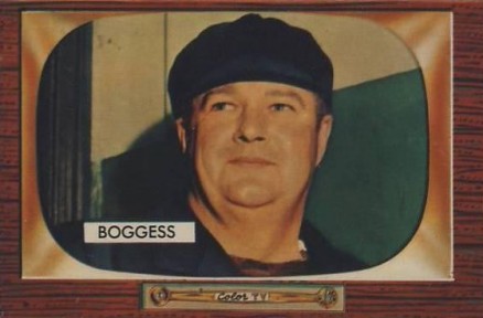 1955 Bowman Dusty Boggess #297 Baseball Card
